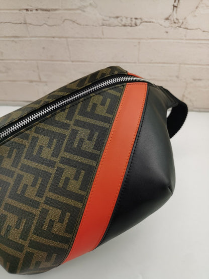 FI Belt Bag Khaki/Orange For Men, Men&#8217;s Bags 18.1in/46cm FF 7VA434