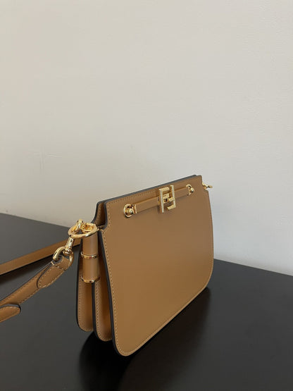 FI Touch Brown Bag For Woman 19cm/7.5in