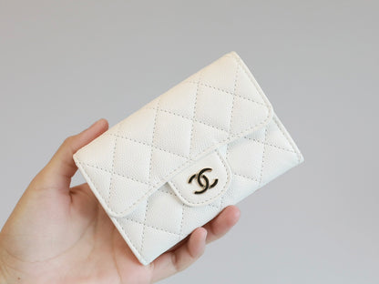 CHL CLASSIC CARD HOLDER WALLET WHITE AP0214