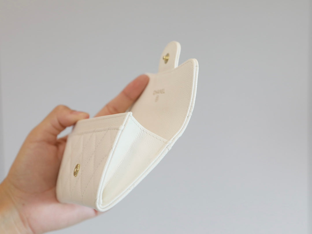 CHL CLASSIC CARD HOLDER WALLET WHITE AP0214