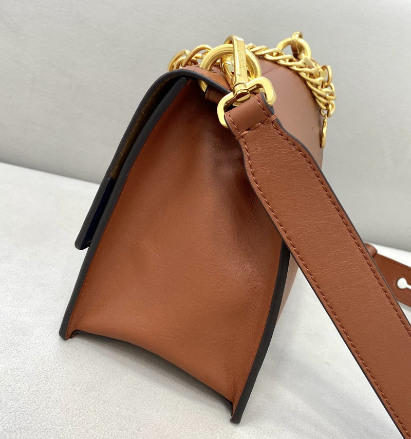 FI Kan U Small Brown Bag For Woman 25cm/9.5in
