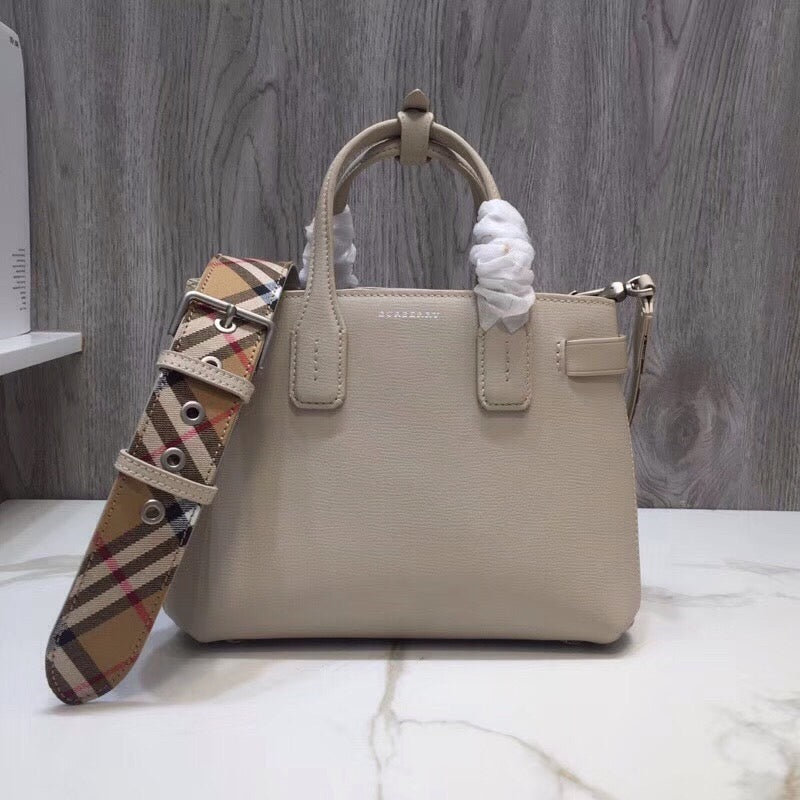 BB The Small Banner Bag Beige For Women, Bags 10.6in/26cm