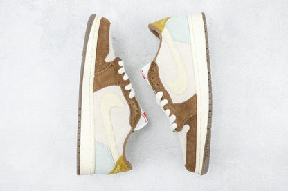 Designer Fragment x Travis Scott x Air Jordan 1 Low DV1312-200