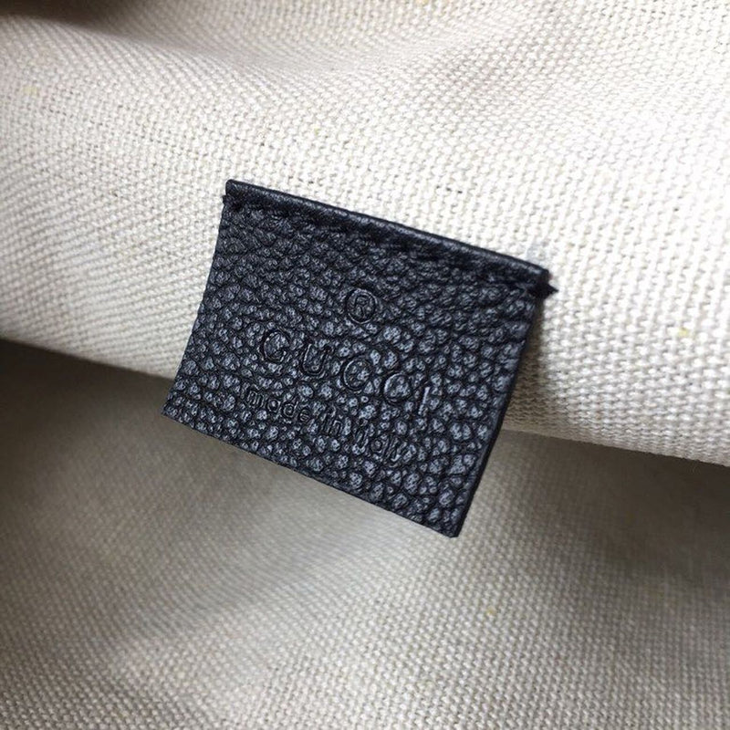 gg Coco Capitán Logo Belt Bag Cotton Linen Lining Black For Men 11in/28cm gg