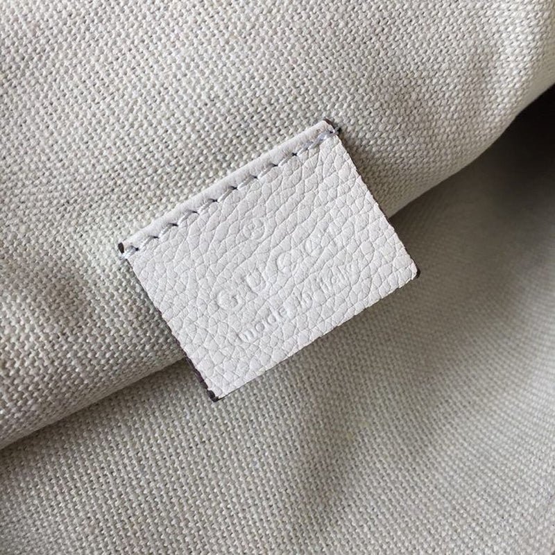 gg Coco Capitán Logo Belt Bag Cotton Linen Lining White For Men 11in/28cm gg