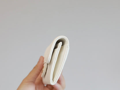 CHL CLASSIC CARD HOLDER WALLET WHITE AP0214