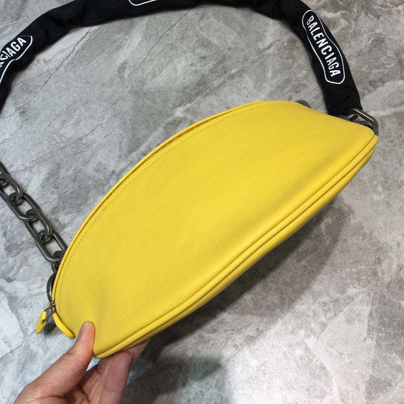 Balen Souvenir XXS Belt Bag In Yellow, For Women,  Bags 11.8in/30cm
