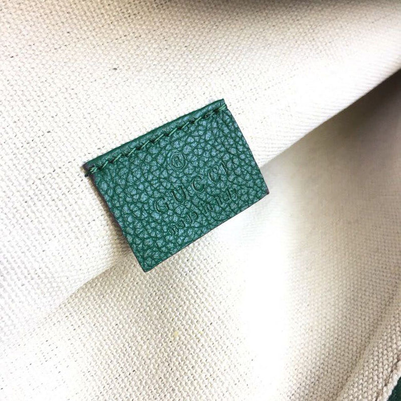 gg Print Waist Belt Bag Green For Women And Men 15in/39cm gg 530412