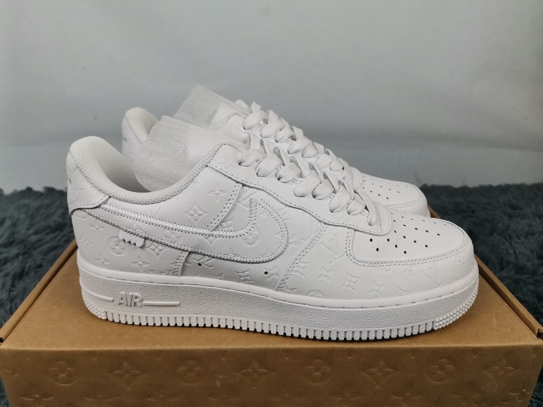  Nike Air Force 1 Low x Louis Vuitton Virgil Abloh &#8216;White&#8217; For Men CT1741-101