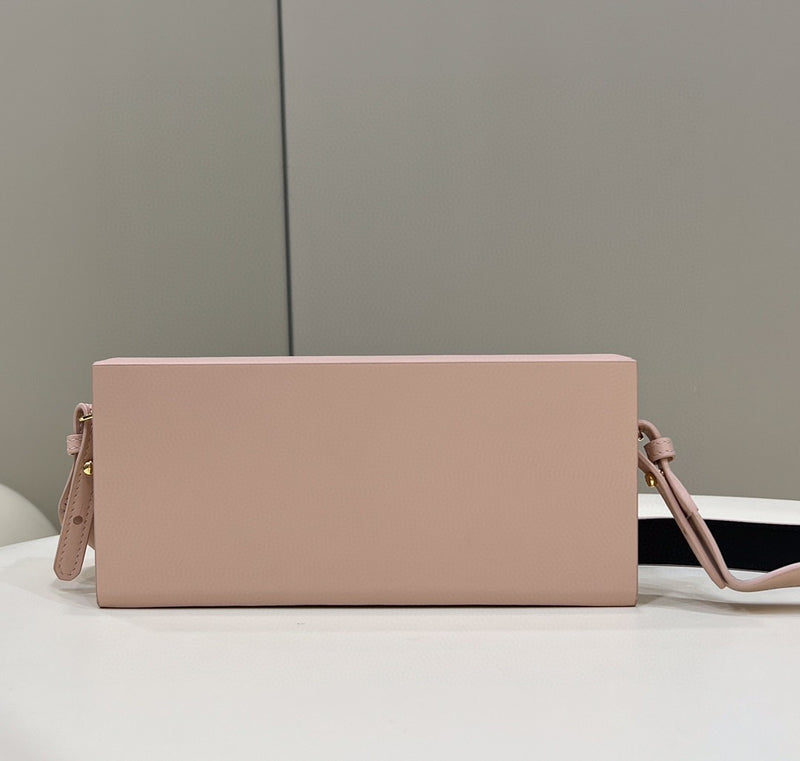 FI Horizontal Box Pink Bag For Woman 10.5cm/4in