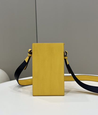 FI Vertical Box Yellow RM 6,400 Bag For Woman 17cm/6.5in 7VA519ADP6F1CIA