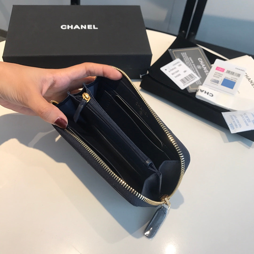 CHL RED BLACK WALLET 16.5CM