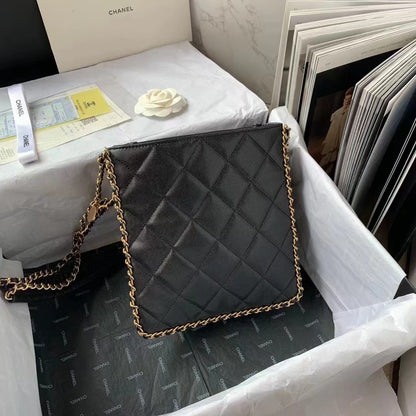 ChanelSmall Shopping Bag Black For Women, Women’s Bags 9.1in/23cm AS3470 B08850 94305