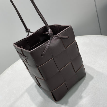 BV Mini Cassette Bucket Bag Purple, For Women, Bags 5.5in/14cm
