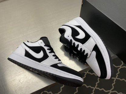  Nike Air Jordan 1 Low &#8216;White Black&#8217; For Men