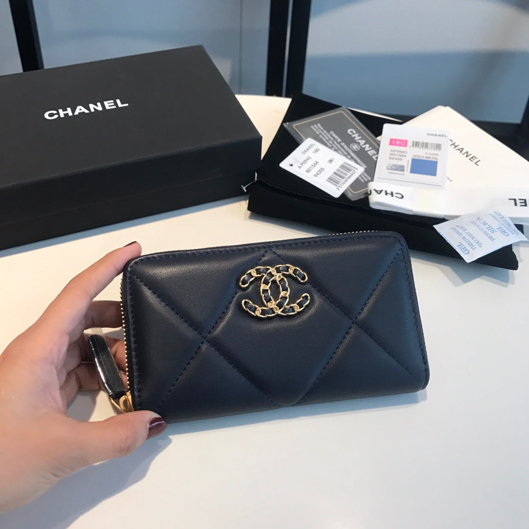 CHL RED BLACK WALLET 16.5CM