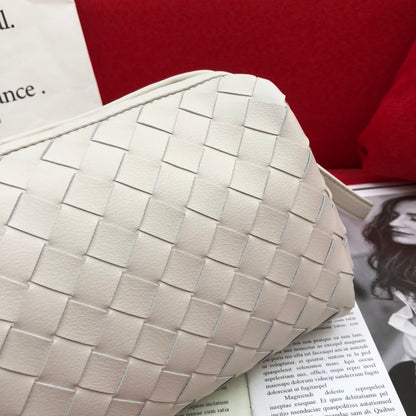 BV Crossbody Bag White, For Women, Bags 9.4in/24cm