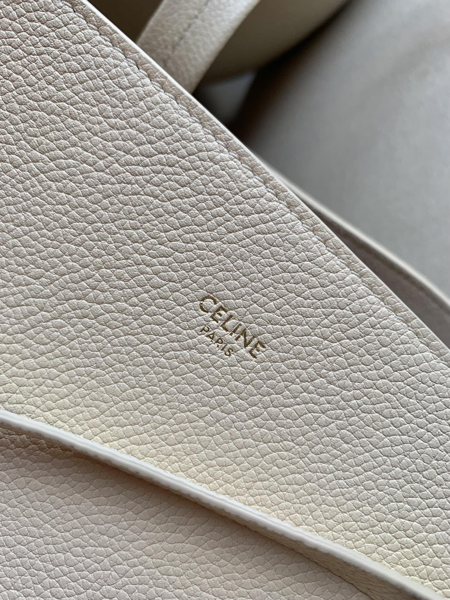 CE Small Cabas Phantom In Soft Grained Beige For Women 12in/31cm 