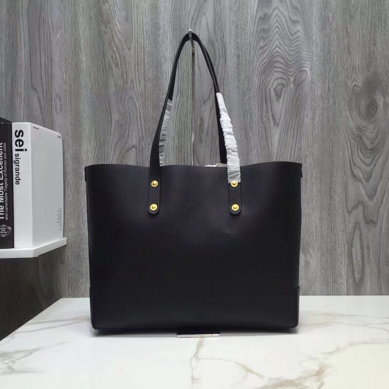 BB Small Embossed Crest Tote Black For Women, Bags 13.8in/35cm