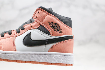 Designer Air Jordan 1 Mid Digital Pink Quartz High Q