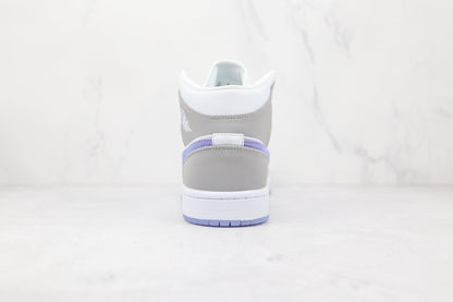 Designer Air Jordan 1 Mid Wolf Grey High Q