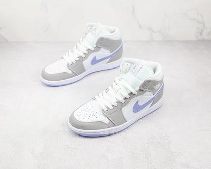 Designer Air Jordan 1 Mid Wolf Grey High Q