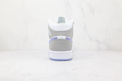 Designer Air Jordan 1 Mid Wolf Grey High Q