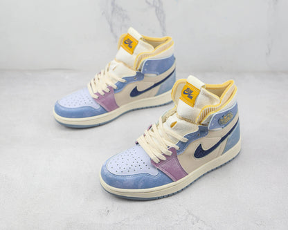 Designer Air Jordan 1 Zoom CMFT Celestine Blue DQ5091 041