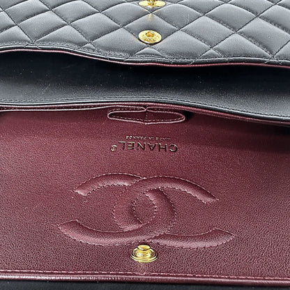 CHL CLASSIC 11.12 HANDBAG NAVY BLUE 9.9IN/25.5CM