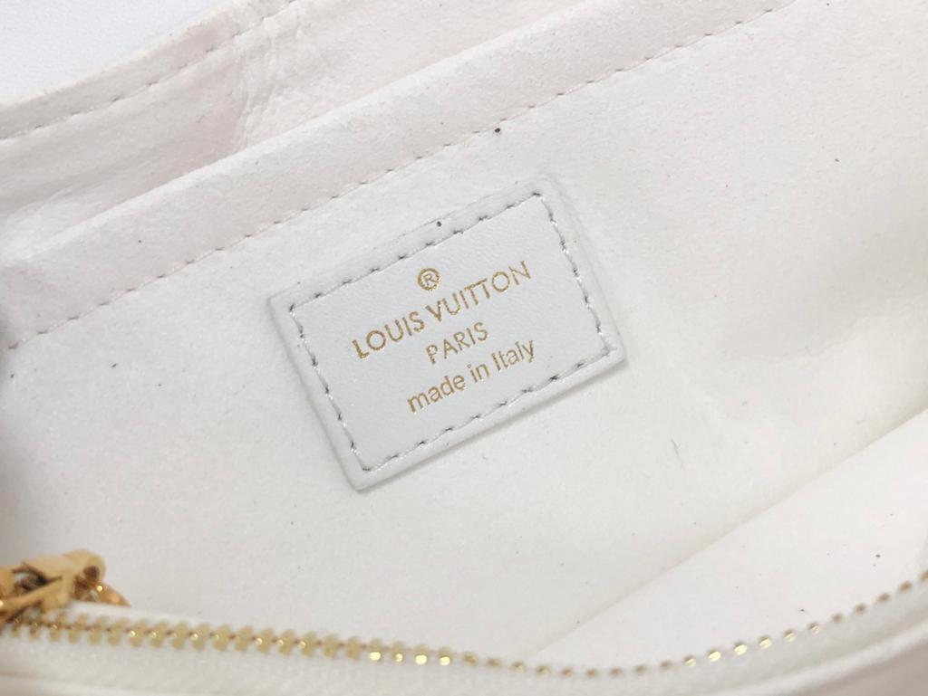 LV New Wave Chain Bag White For Women,  Shoulder And Crossbody Bags 9.4in/24cm LV M58549