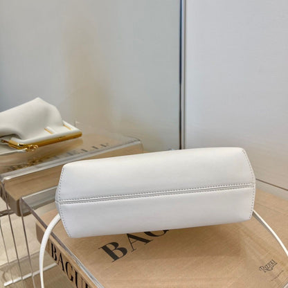 FI First Small White For Women, Women&#8217;s HandBags, Shoulder And Crossbody Bags 10.2in/26cm FF 8BP129ABVEF1C76