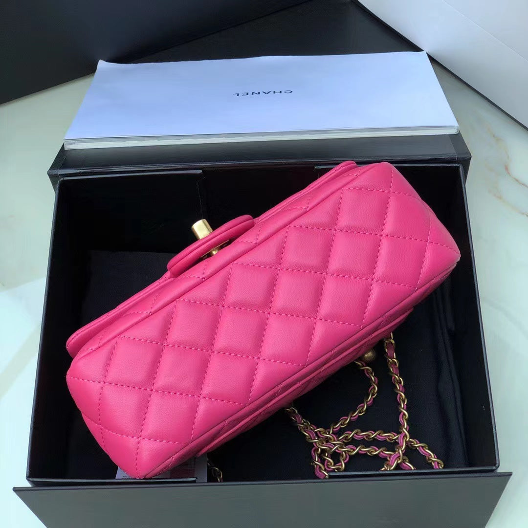 CHL MINI CLASSIC FLAP SHOULDER BAG