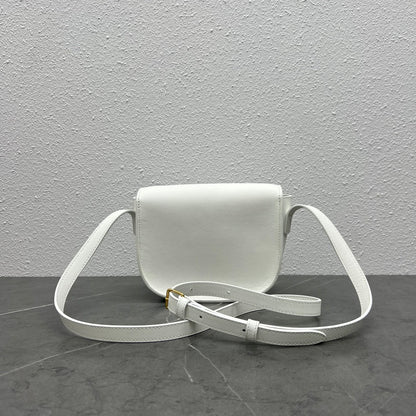 CE Folco Cuir Triomphe White For Women 7in/19cm 198263DU3.01BC