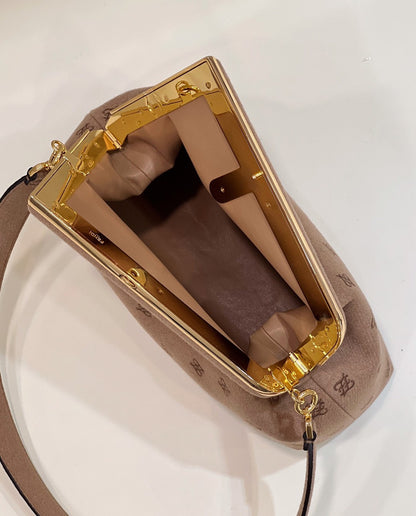 FI First Medium Brown Bag For Woman 32cm/12.5in