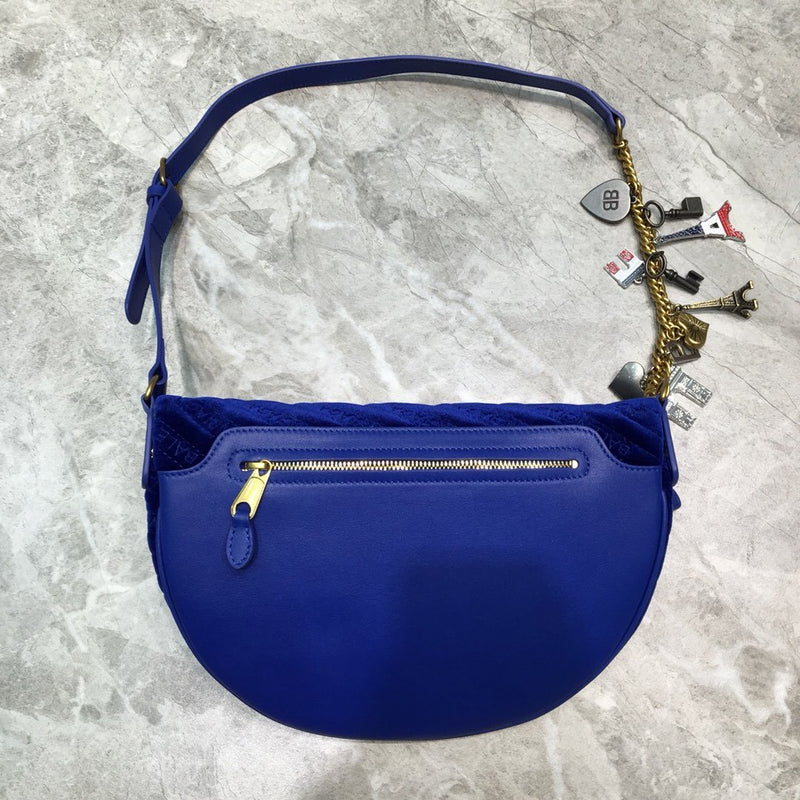 Balen Souvenir XXS Belt Bag In Blue, For Women,  Bags 11.8in/30cm