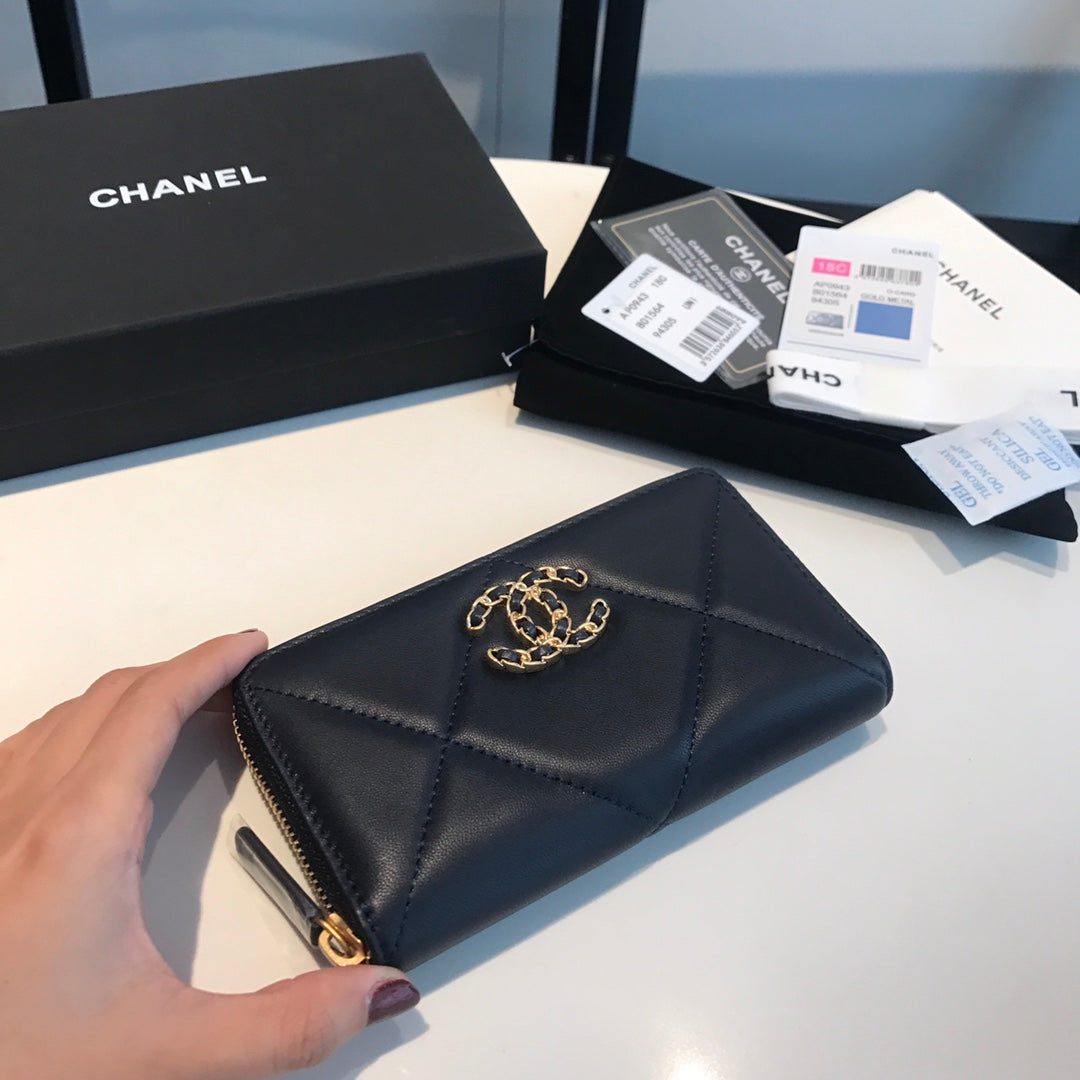 CHL RED BLACK WALLET 16.5CM