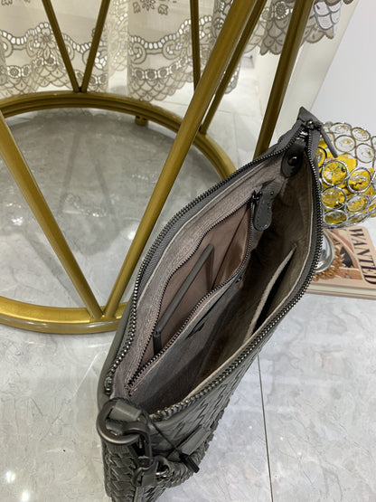 BV Crossbody Bag Cinereous, For Women, Bags 9.4in/24cm