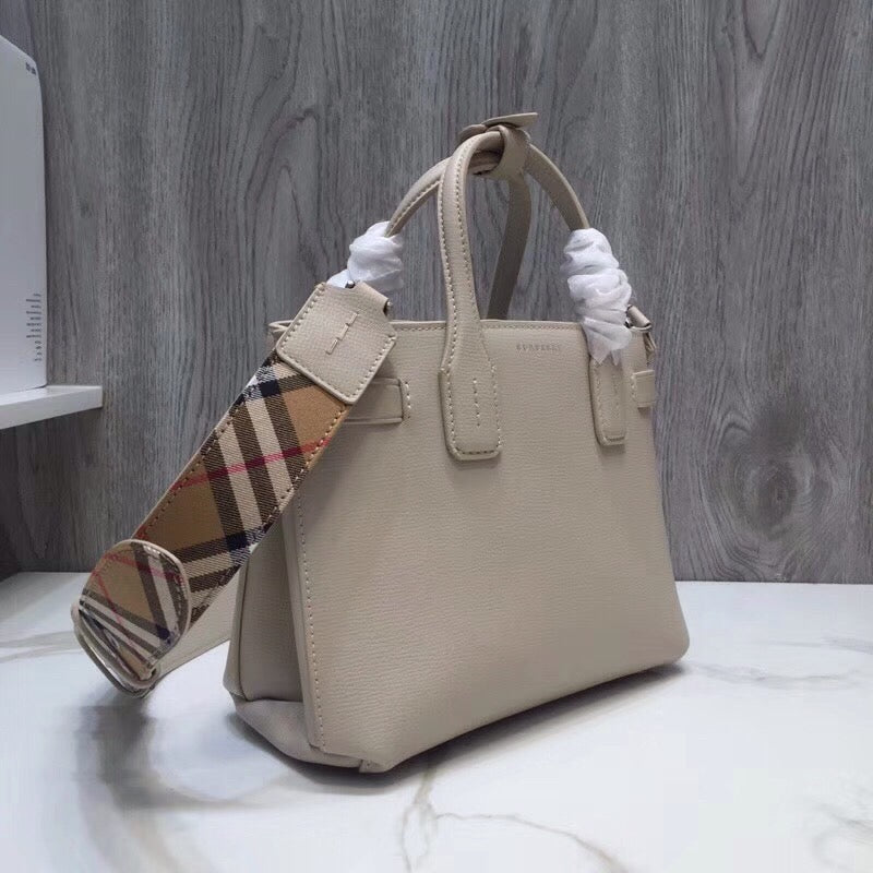 BB The Small Banner Bag Beige For Women, Bags 10.6in/26cm