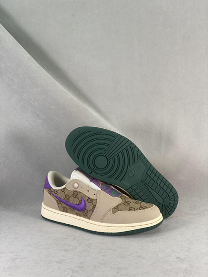 Designer GG x Air Jordan 1 Retro Low SlipAV3918-518