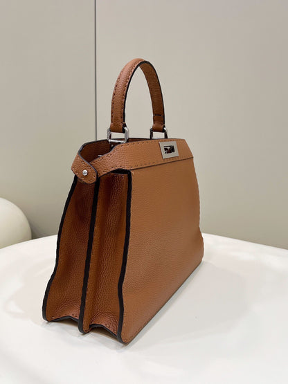 FI Peekaboo ISeeU Medium Bronze For Women, Women&#8217;s Handbags, Shoulder Bags 13.1in/33.5cm FF