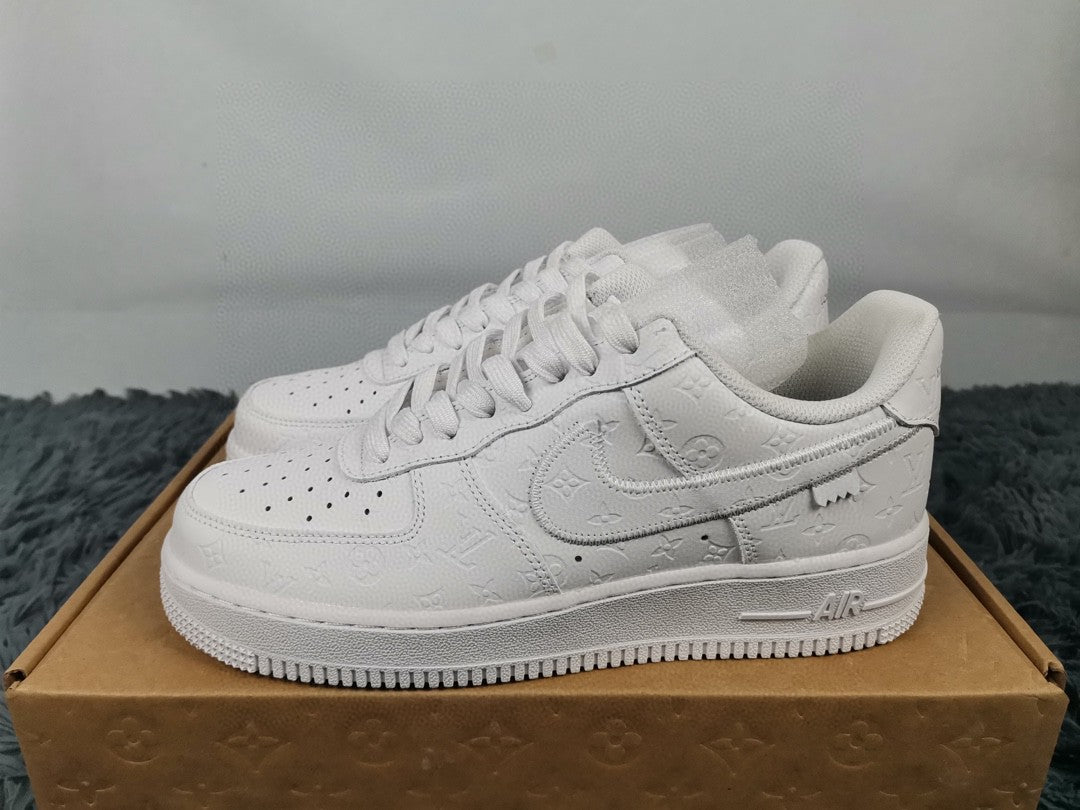  Nike Air Force 1 Low x Louis Vuitton Virgil Abloh &#8216;White&#8217; For Men CT1741-101