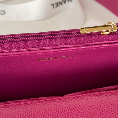 ChanelSmall Flap Bag Gold Hardware Plum For Women, Women’s Handbags, Shoulder Bags 7.5in/19cm AP2840