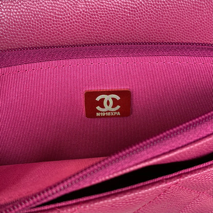 ChanelSmall Flap Bag Gold Hardware Plum For Women, Women’s Handbags, Shoulder Bags 7.5in/19cm AP2840