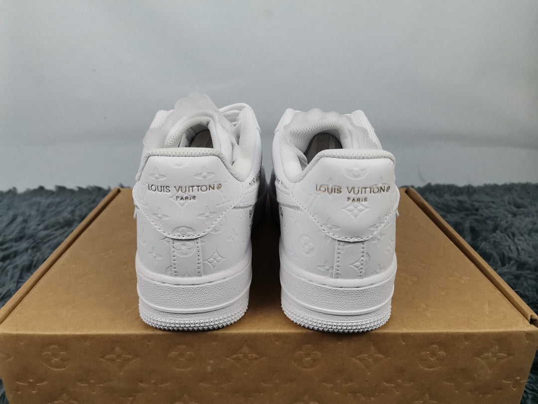  Nike Air Force 1 Low x Louis Vuitton Virgil Abloh &#8216;White&#8217; For Men CT1741-101