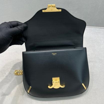 CE Chain Besace Triomphe Black For Women 10in/24.5cm 199273BF4.38NO