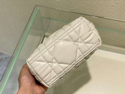 DI Small DYORTravel Nomad Pouch White, For Women, Women’s Handbags 6in/15cm CD S5553BMIG_M030
