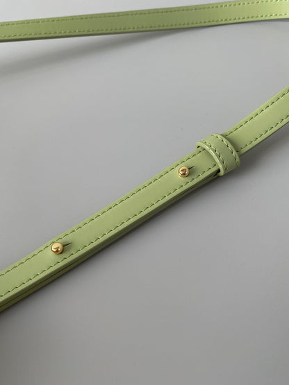 CE Crossbody Oval Purse Cuir Triomphe Mint Green For Women 6in/16cm