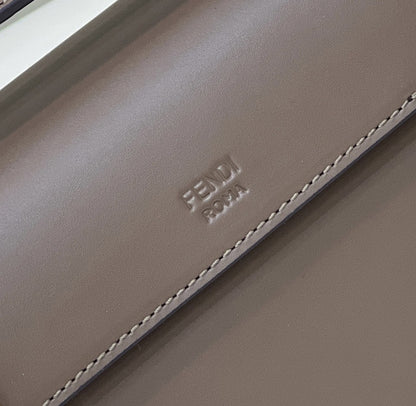 FI Kan I F Small Brown Bag For Woman 15cm/5.5in 8BT286A651F13VK