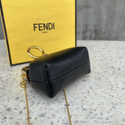 FI Nano First Charm Black Bag For Woman 10cm/4in
