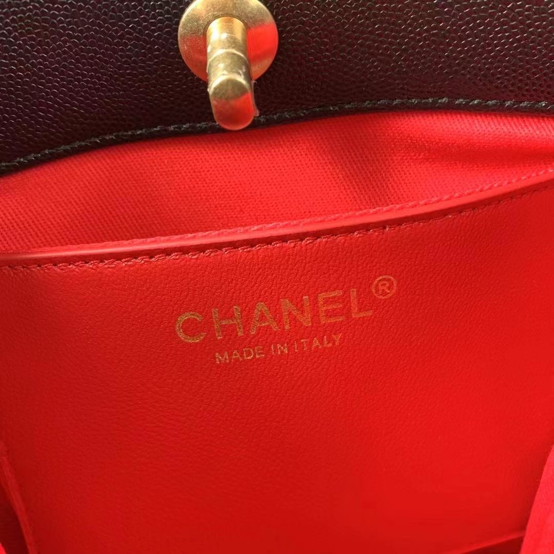 ChanelSmall Shopping Bag Black For Women, Women’s Bags 9in/23cm AS3470 B08850 94305